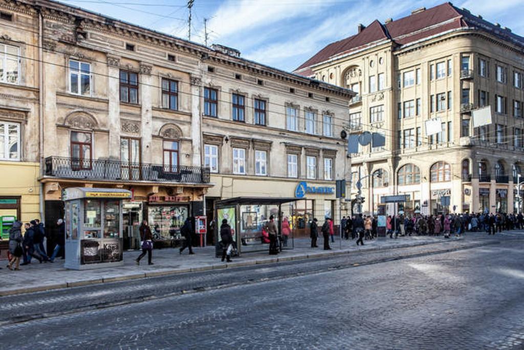 Apartment In The Centre Of Lviv Værelse billede